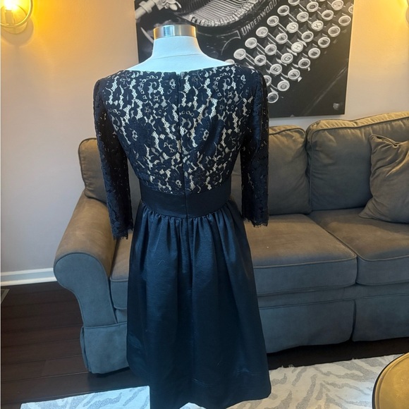 Eliza J Black Lace Cocktail Dress – Size 2 - Picture 2 of 4